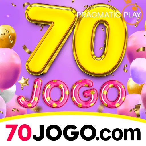 Imagem ilustrativa mostrando a plataforma 70jogo com variedade de jogos online e provedores populares.