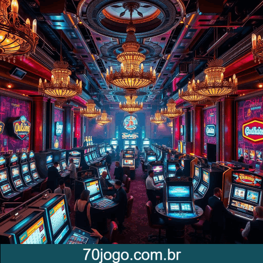 Variedade de 1.500 jogos de caça-níqueis na 70jogo.